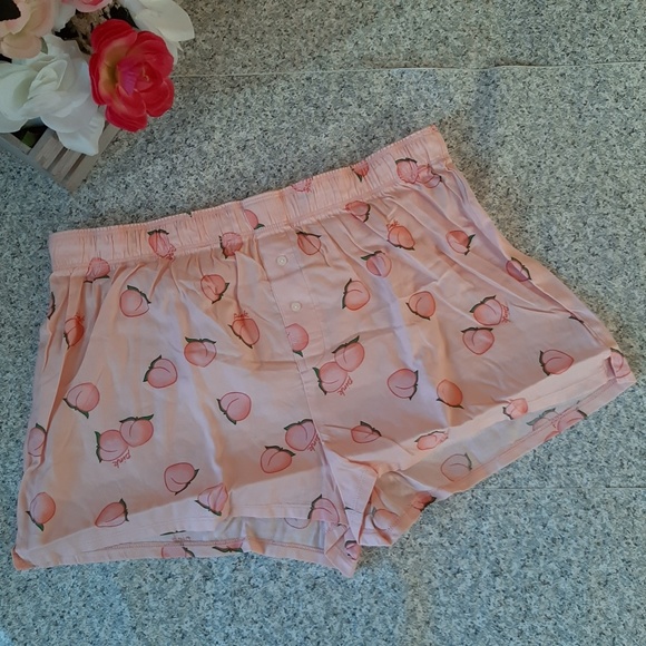 Peach Pajama Shorts Cheap Sale, 54% OFF 